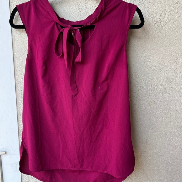 Merona Dark Pink Blouse - Picture 1 of 9